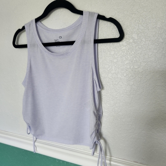 Gapfit Breathe Ruched Side Tank Top in S Petite - Picture 6 of 7